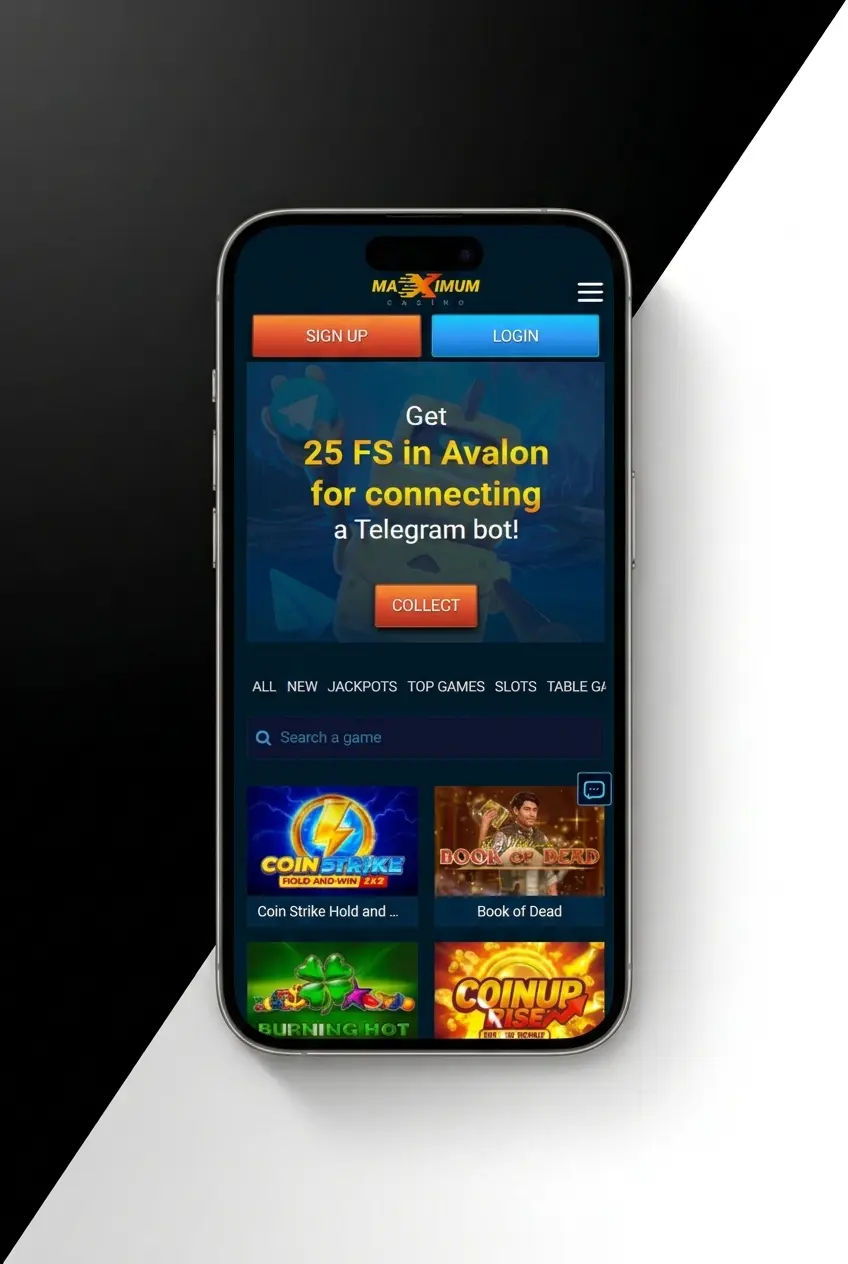 Step-by-step guide to placing a bet on the Maximum Casino app across six easy stages