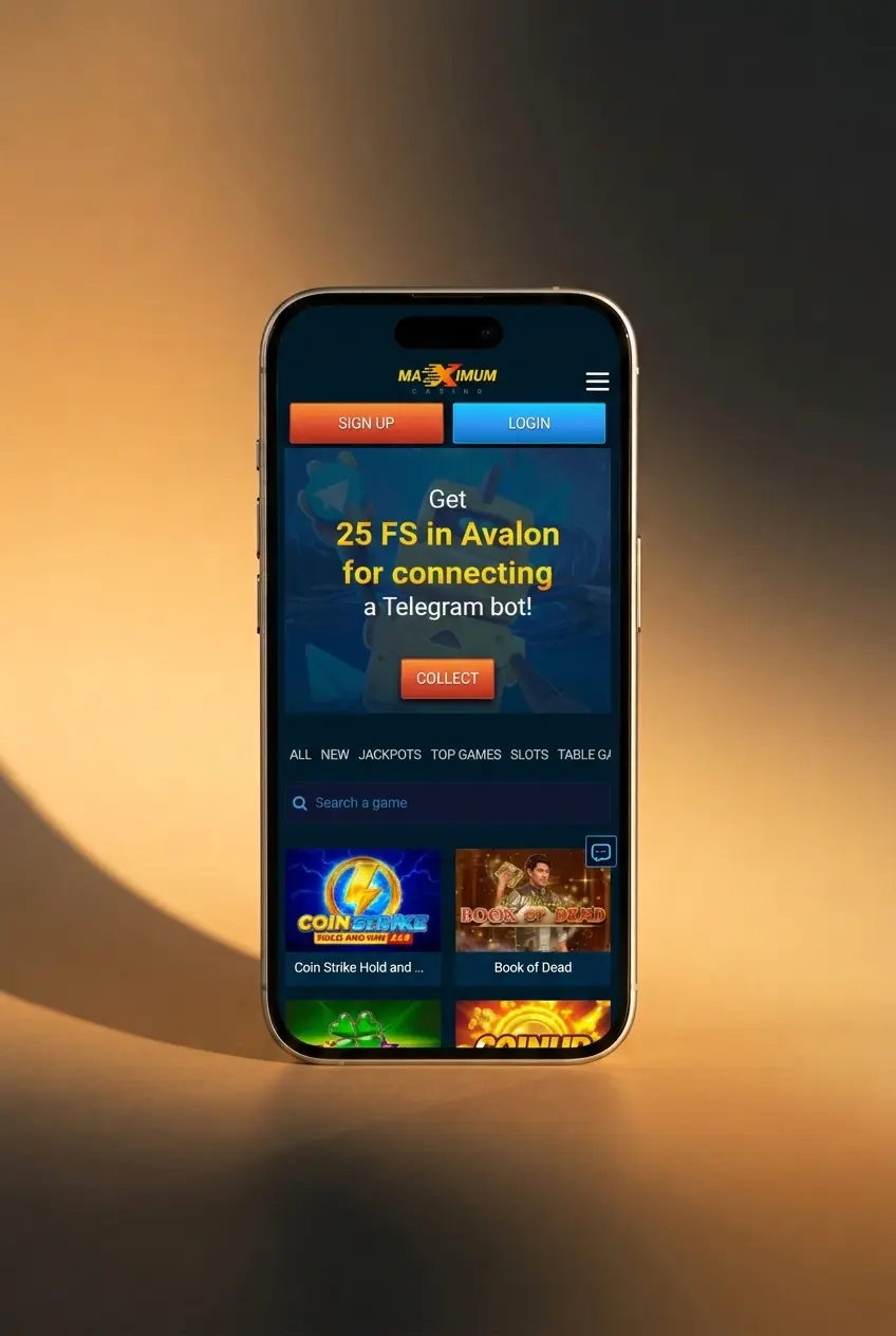 Step-by-step guide to placing a sports bet on Maximum Casino sportsbook via browser or app
