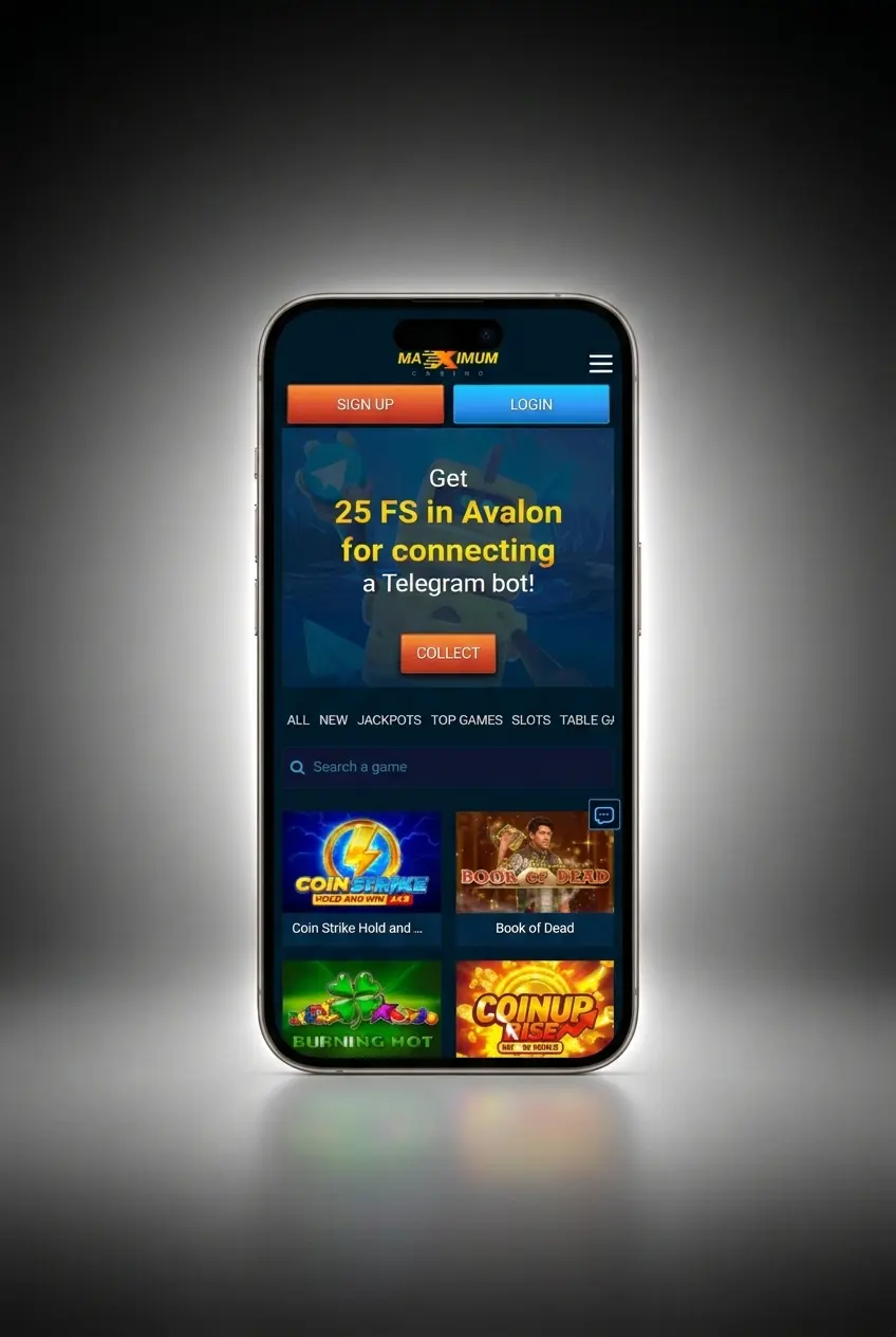Step-by-step guide on how to claim a bonus at Maximum Casino in the UK, covering sign-up, deposit, and promo code steps.