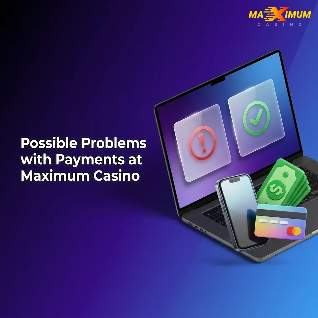 Maximum Casino payment issues including declined deposits, pending withdrawals, crypto errors, and minimum threshold problems in the UK